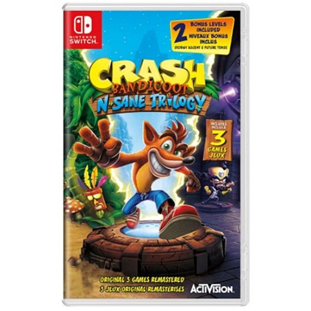 Jogo Crash Bandicoot N. Sane Trilogy Nintendo Switch Usado