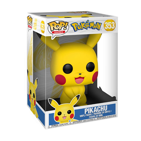 Boneco Funko Pikachu 353 Pokémon Novo