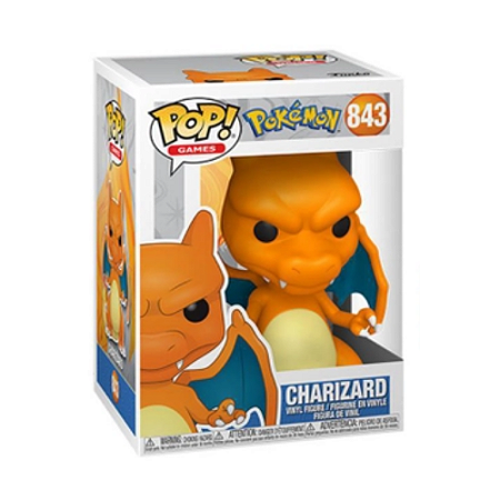 Boneco Funko Charizard 843 Pokémon Novo