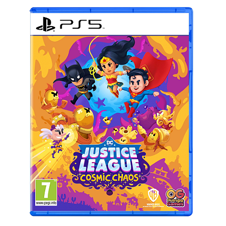 Jogo DC Justice League Cosmic Chaos PS5 Novo