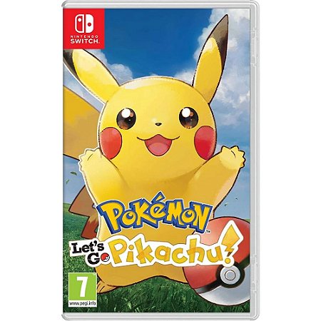 Jogo Pokémon Let's Go Pikachu Switch Novo (I)