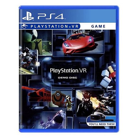 Jogo Playstation VR Demo Disc PS4 Novo