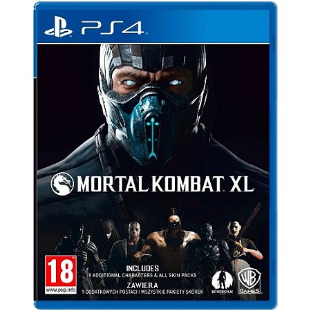 Jogo Mortal Kombat XL PS4 Usado S/encarte
