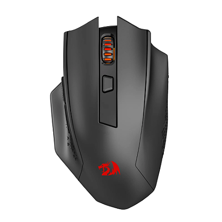 Mouse Gamer Woki Preto Redragon Novo