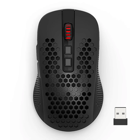 Mouse Gamer Hana Preto RGB Redragon Novo