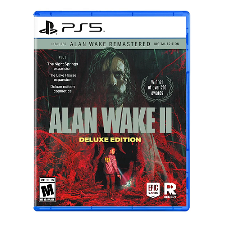 Jogo Alan Wake II Deluxe Edition PS5 Novo