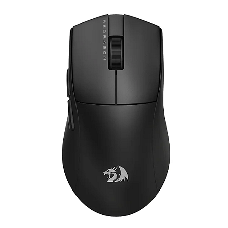 Mouse Gamer King 4K Pro Preto Sem Fio Redragon Novo