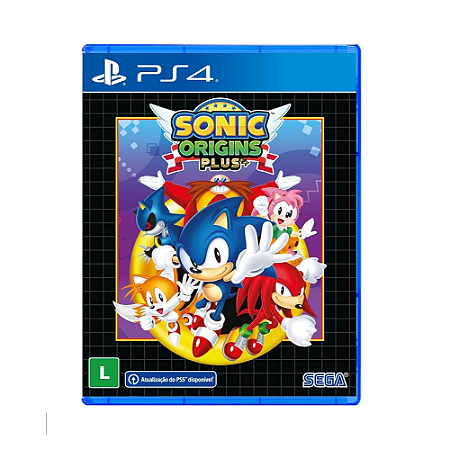 Jogo Sonic Origins Plus PS4 Novo