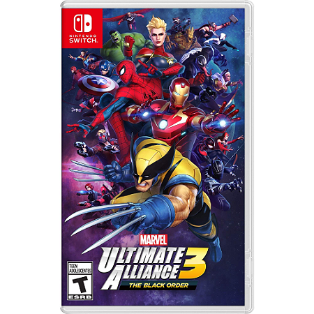 Jogo Marvel Ultimate Alliance 3 The Black Order Switch Usado