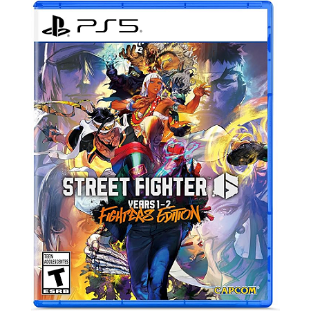 Jogo Street Fighter 6 Years 1-2 Fighters Edition PS4 Novo