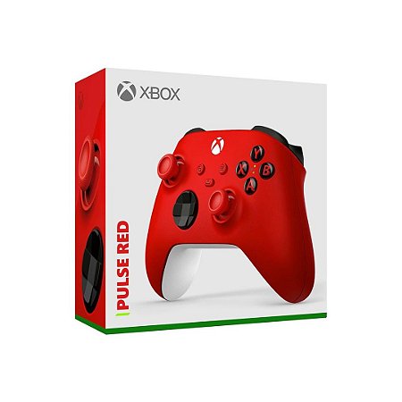 Controle Sem Fio Pulse Red Xbox Series Novo (I)