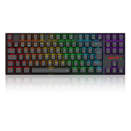 Teclado Mecânico Gamer Redragon Kumara Elite K552-KRS Preto Switch Azul Novo