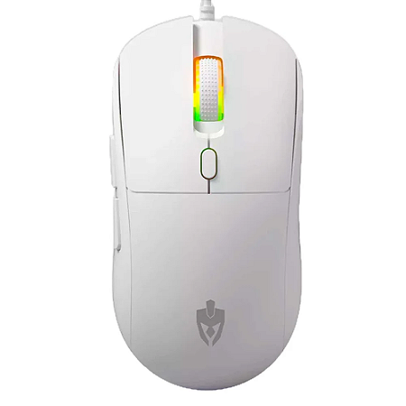 Mouse Gamer Flyn RGB EG116 Branco Evolut Pro Novo