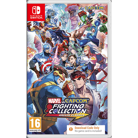 Jogo Marvel vs Capcom Fighting Collection Arcade Classics Nintendo Switch Novo