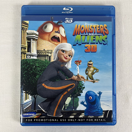 Filme Monsters VS Aliens 3D Usado