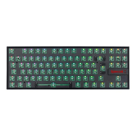 Base para Teclado Mecânico Gamer Kumara Barebone Edition Preto Redragon Novo