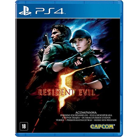 Jogo Resident Evil 5 PS4 Usado S/encarte