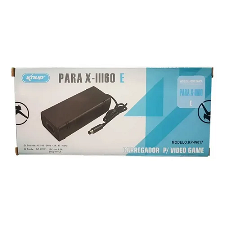 Fonte de Alimentação Bivolt - Xbox 360 Slim - NOVO