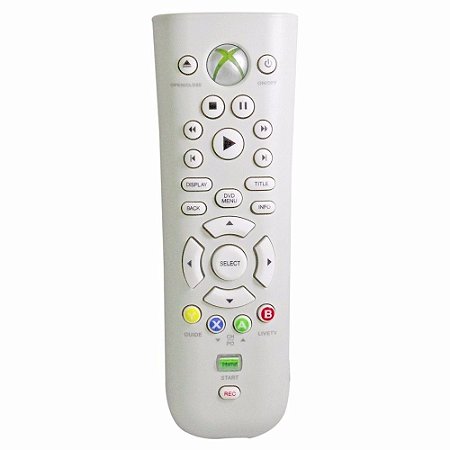 Controle Remoto Microsoft Multimídia Branco Xbox 360 Usado