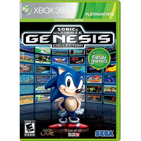 Jogo Sonic Ultimate Genesis Collection Xbox 360 Usado