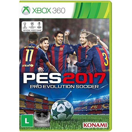 Jogo Pes 2017 Xbox 360 Usado