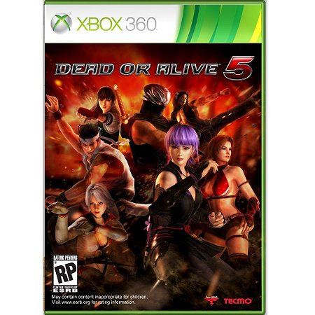 Jogo Dead Or Alive 5 Xbox 360 Usado