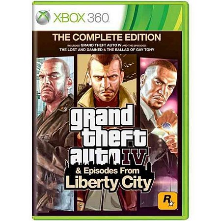 Jogo GTA 4 Episodes From Liberty City Xbox 360 Usado