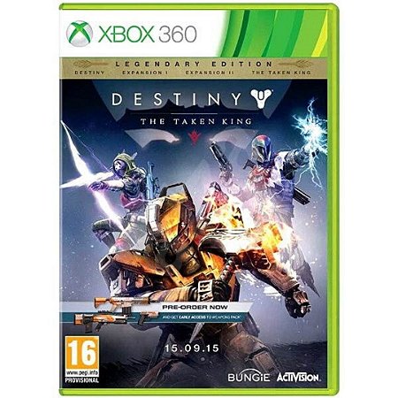 Jogo Destiny The Taken King Xbox 360 Usado
