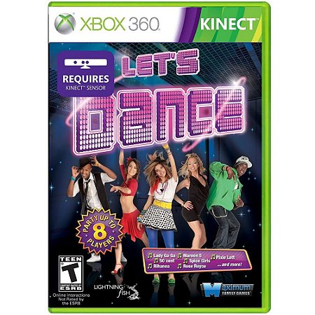 Jogo Lets Dance Xbox 360 Usado