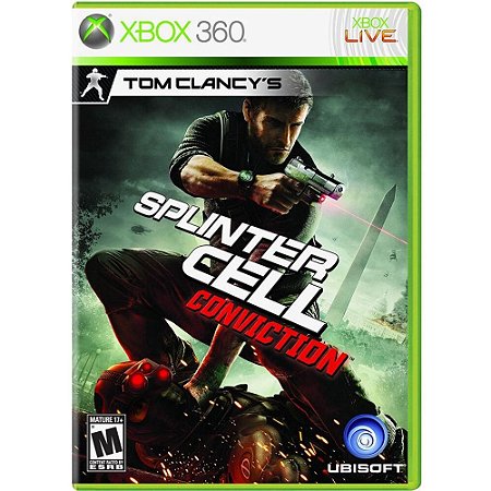 Jogo Tom Clancy's Splinter Cell Conviction Xbox 360 Usado