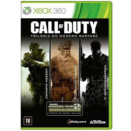 Jogo Call of Duty Trilogia do Modern Warfare Xbox 360 Usado