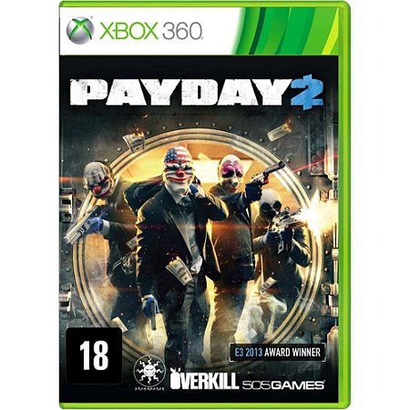 Jogo Payday 2 Xbox 360 Usado