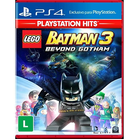 Jogo Lego Batman 3 Beyond Gotham Playstation Hits PS4 Novo