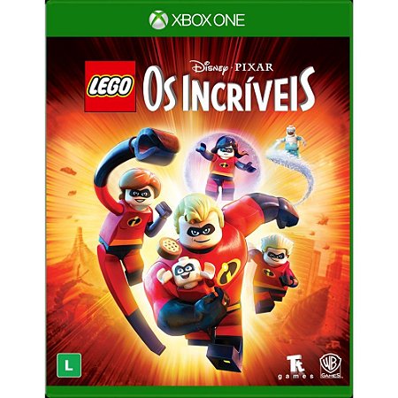 Jogo Lego Disney Pixar Os Incríveis Xbox One Novo