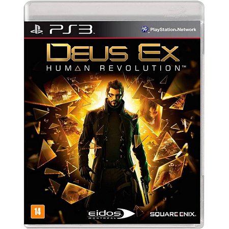 Jogo Deus Ex Human Revolution PS3 Novo