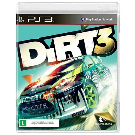 Jogo Dirt 3 PS3 Usado