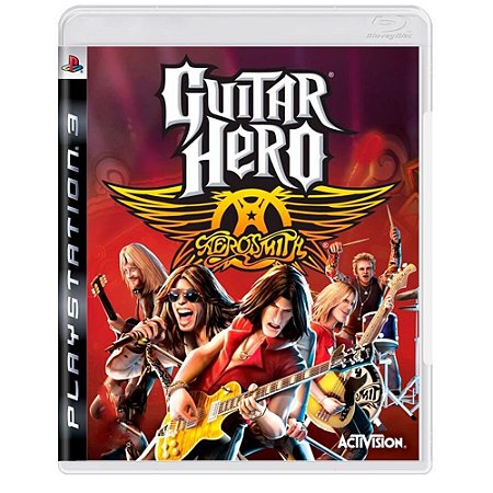 Jogo Guitar Hero Aerosmith PS3 Usado