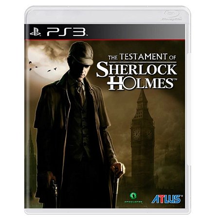 Jogo The Testament Of Sherlock Holmes PS3 Usado