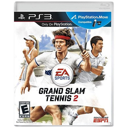 Jogo Grand Slam Tennis 2 PS3 Usado