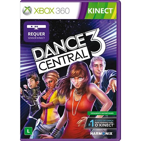 Jogo Dance Central 3 Xbox 360 Usado S/encarte