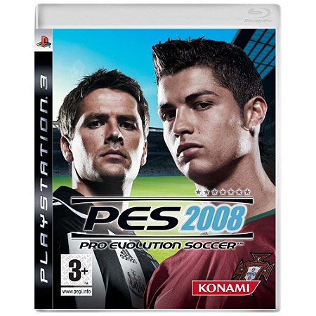 Jogo Pes 2008 PS3 Usado