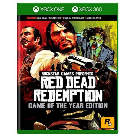 Jogo Red Dead Redemption Edição do Ano Xbox One e 360 Usado