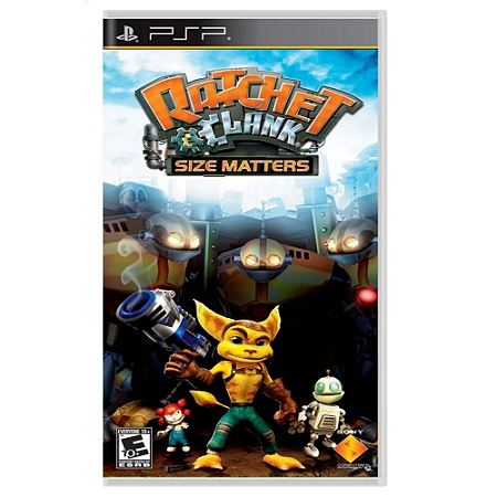 Jogo Ratchet & Clank Size Matters - PSP - USADO