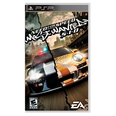 Jogo Need For Speed Most Wanted 5-1-0 PSP Usado