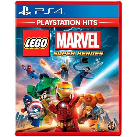 Jogo Lego Marvel Super Heroes Playstation Hits PS4 Novo