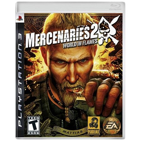 Jogo Mercenaries 2 World in Flames PS3 Usado