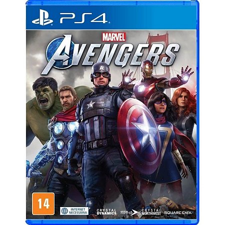 Jogo Marvel Avengers PS4 Novo