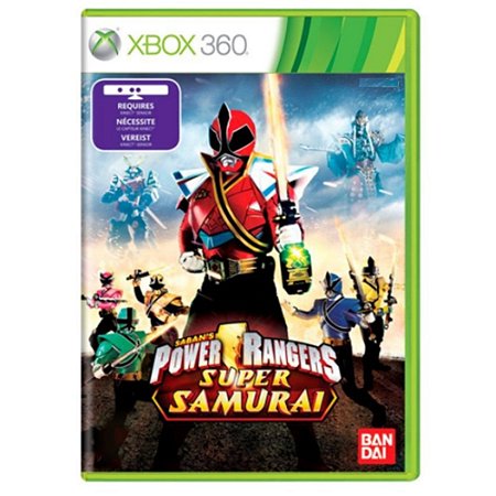 Jogo Power Rangers Super Samurai Xbox 360 Usado