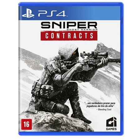 Jogo Sniper Ghost Warrior Contracts PS4 Novo