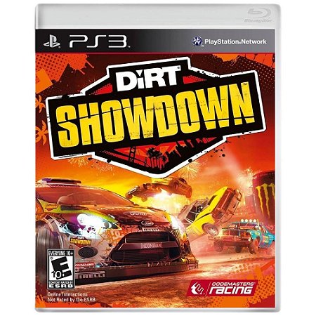 Jogo Dirt Showdown PS3 Usado